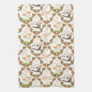 Retro Shasta Dish Towel