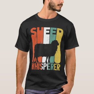 Retro Sheep Whisperer Funny Farmer 0MMkd T-Shirt