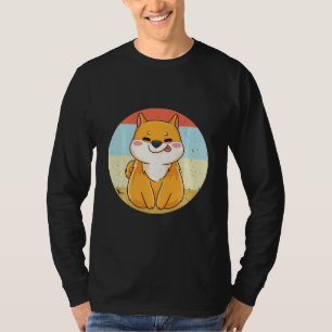 Retro Shiba Inu Shiba Inu Mum Dad Product T-Shirt