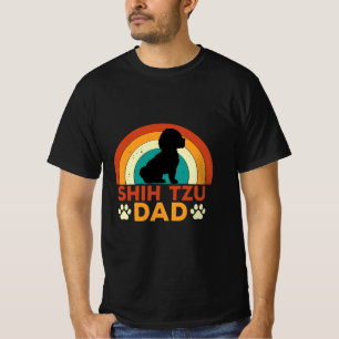 Retro Shih Tzu Dad T-Shirt