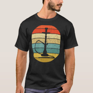 Retro Shisha Hookah Steam Tobacco Smoke T-Shirt