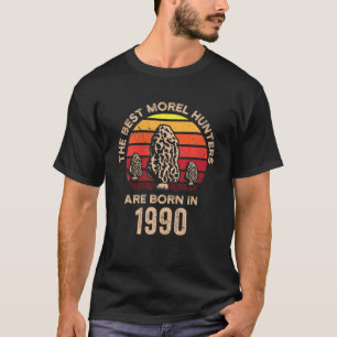 Retro Shrooming Morel Mushroom Hunting 1990 31St B T-Shirt
