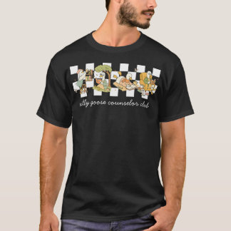 Retro Silly Goose Counsellor Club Schools T-Shirt
