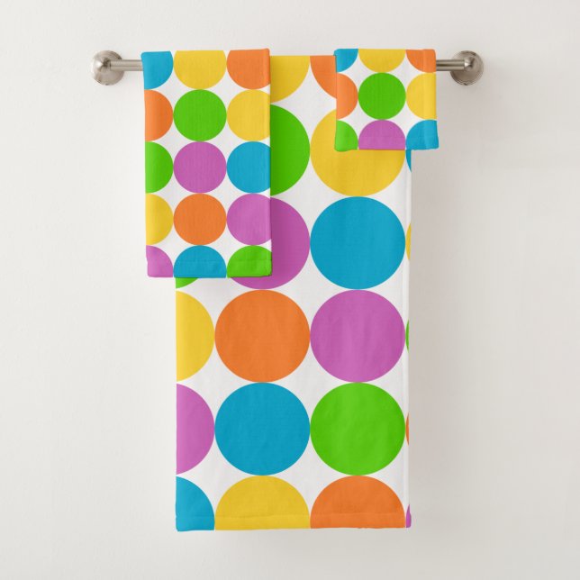 retro sixties bath towel set (Insitu)