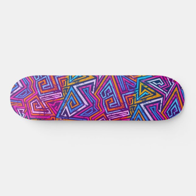 Retro Skateboard - Vintage 80s Skateboard (Horz)