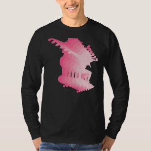 Retro Skater Girl Vintage Skateboarder Skateboard T-Shirt