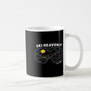 Retro Ski Heavenly Ski Resort - Us Ski Resort Ski Coffee Mug