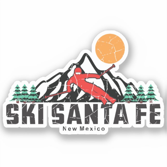 Retro Ski Santa Fe (Front)