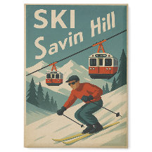 Retro Ski Savin Hill