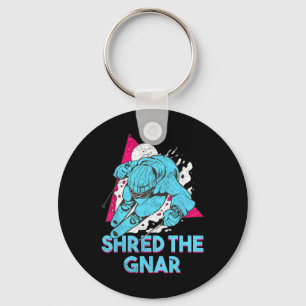Retro Ski Vintage 80s 90s Skiing Outfit 4 Key Ring