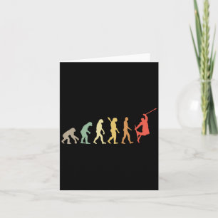 Retro Skiing Evolution For Skiers Skiing Season Card