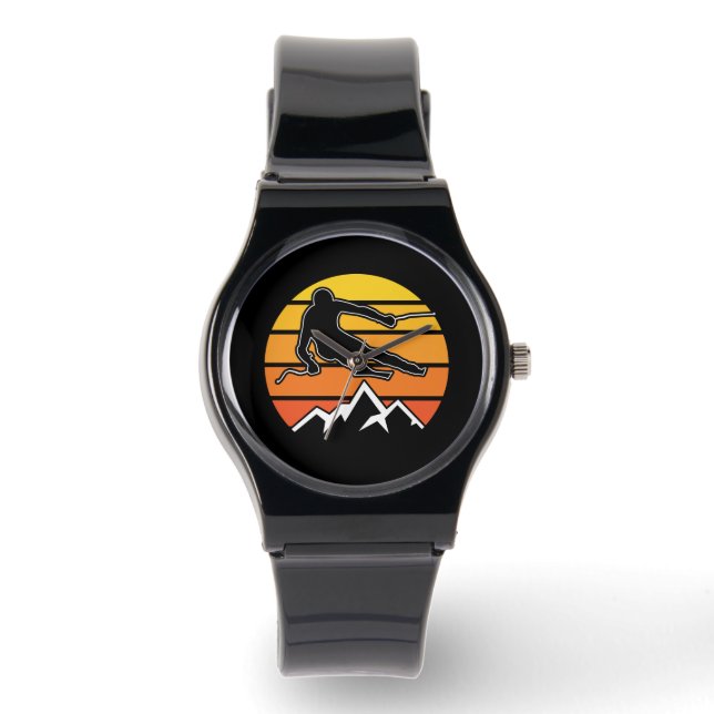Retro Skiing Watch (Front)