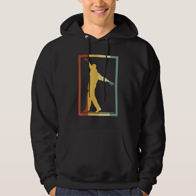 Retro Slacklining Urbanlining Artist Slackliner Sl Hoodie (Front)