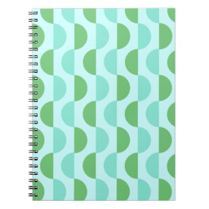 Retro Slice Teal Notebook