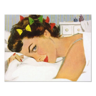 Retro SLUMBER PARTY Invitations Tweens Teens Pals