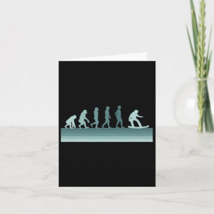 Retro Snowboard Dad Snowboarding Mum Winter Sport Card