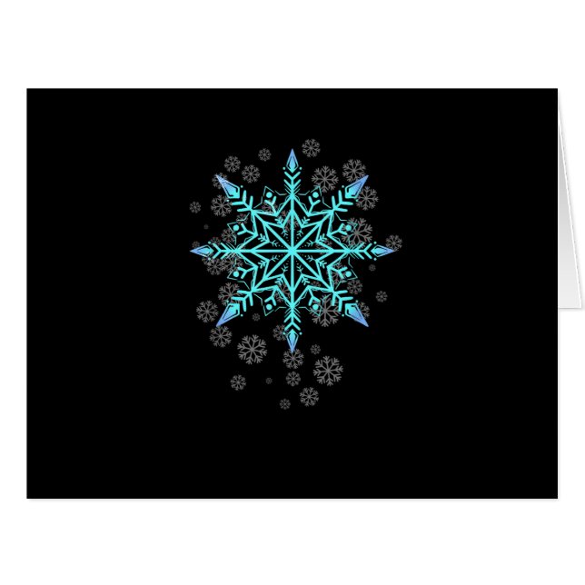 Retro Snowflake for Women (Front Horizontal)