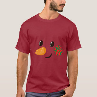  Retro Snowman Men's  T-Shirt