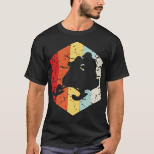 Retro Snowmobile Silhouette T-Shirt