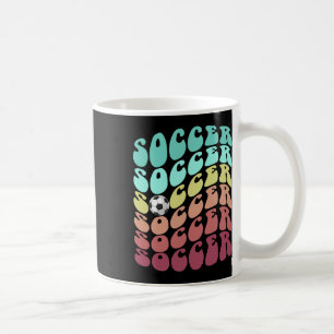Retro Soccer Just Boy Girl Who Loves Play Club Hai Coffee Mug