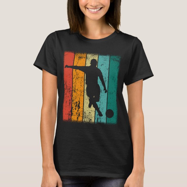 Retro Soccer  T-Shirt (Front)