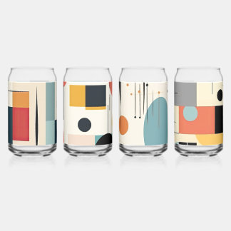 Retro Soda Can Glass Tumbler Nostalgic Barware