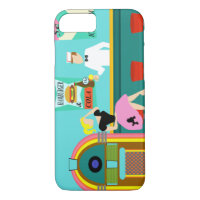 Retro Soda Fountain iPhone 7 Case