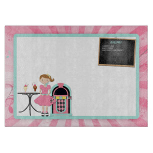 Retro Soda Shop Cutting Board