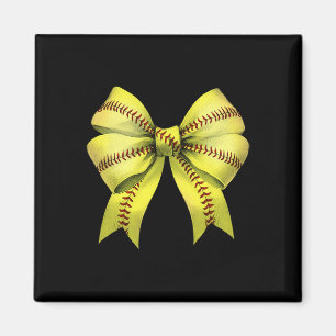 Retro Softll Bow Coquette Bow Mama Mom Mother Spor Magnet