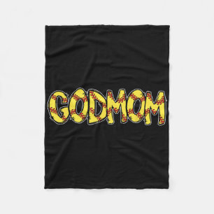 Retro Softll Mommy Godmom Birthday Party  Fleece Blanket