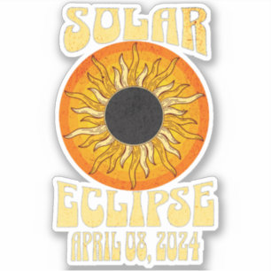 Retro solar eclipse Total Eclipse April 8, 2024 