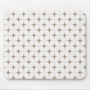 Retro Sophistication Mousepad, Latte Mouse Pad