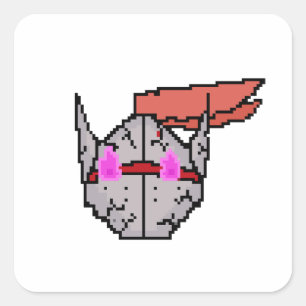 Retro Soul Knight Square Sticker