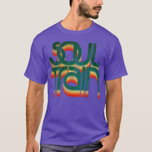 RETRO SOUL TRAIN VINTAGE COLOR Baseball TShirt