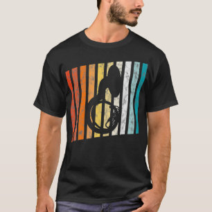 Retro Sousaphone Tuba 70s Music Band Distressed T-Shirt