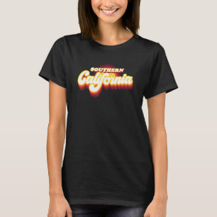 Retro Southern California Rainbow Socal Pride T-Shirt