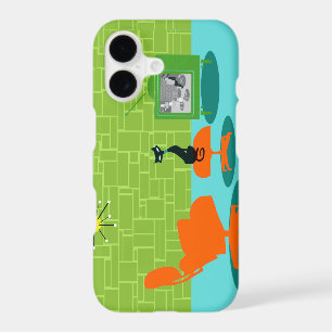 Retro Space Age Kitty iPhone 7 Case