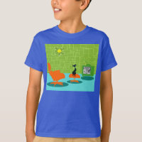 Retro Space Age Kitty T-Shirt