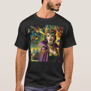 Retro Space Commander  T-Shirt