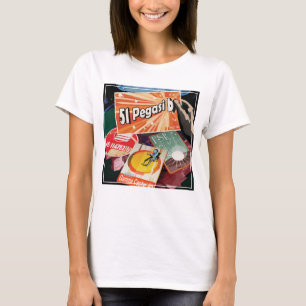 Retro Space Poster-Exoplanet Discovery 51 Pegasi B T-Shirt