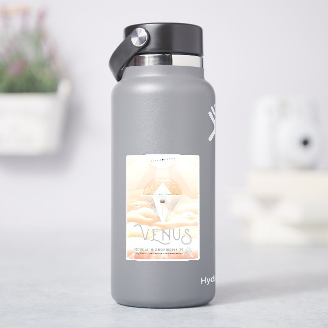 Retro Space Poster-Observatory In The Solar System (HydroFlask)
