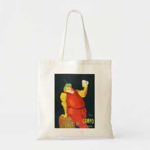 Retro Spanish Beer Ad Home Bar Wall Decor Tote Bag