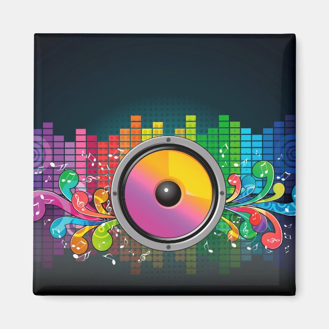 Retro Speaker Magnet (Front)