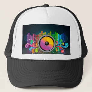 Retro Speaker Trucker Hat