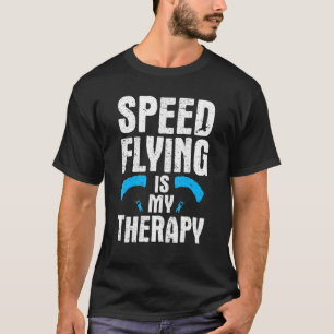 Retro Speed Flying Pilot Paragliding Vintage Speed T-Shirt