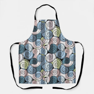 Retro, spiral apron