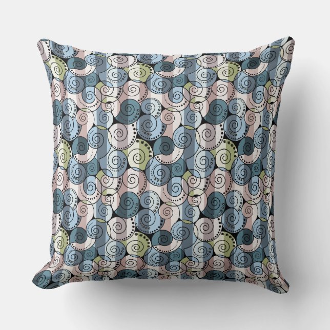 Retro, spiral cushion (Front)