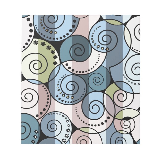 Retro, spiral notepad (Front)