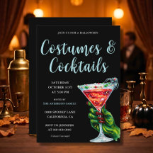 Retro Spooky Hand Adult Halloween Party