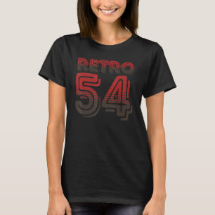 Retro Sports Team Number 54 Year 1954 Fifty Four T-Shirt